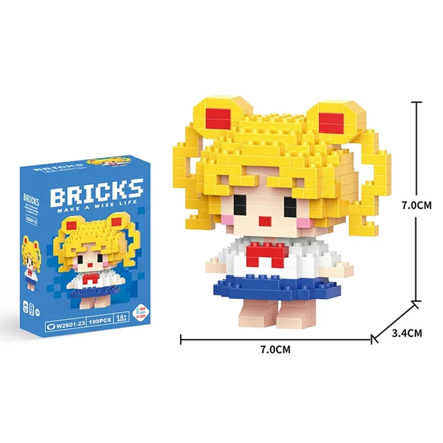 Конструктор блоки BRICKS лялька