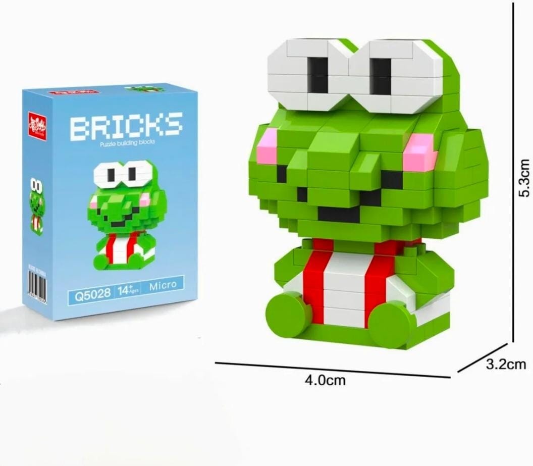 Контруктор блоки BRICKS жабка 2