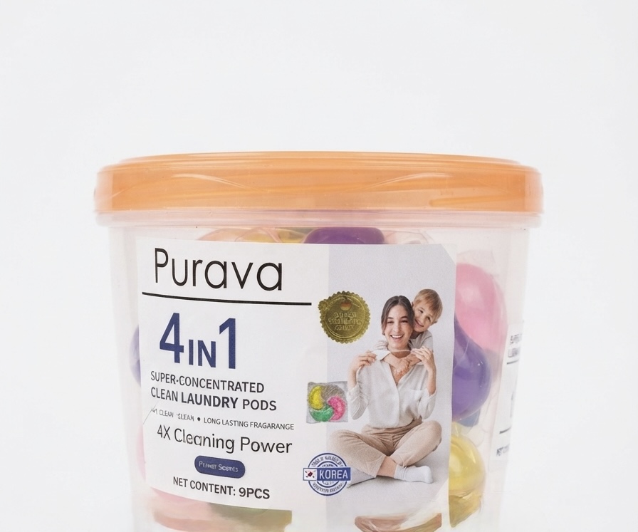 Капсули Purava 4в1 у баночці, 9 штук