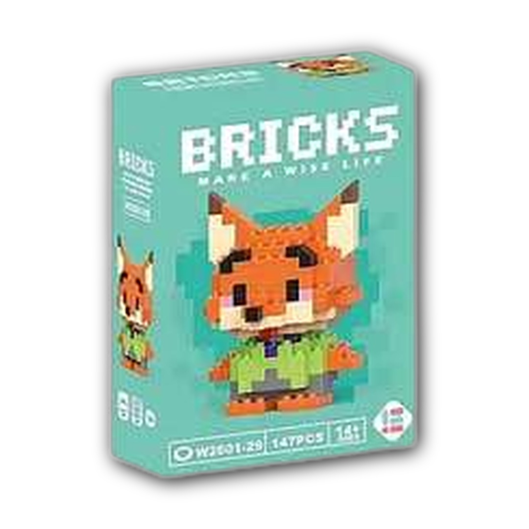 Контруктор блоки BRICKS лис Уайд