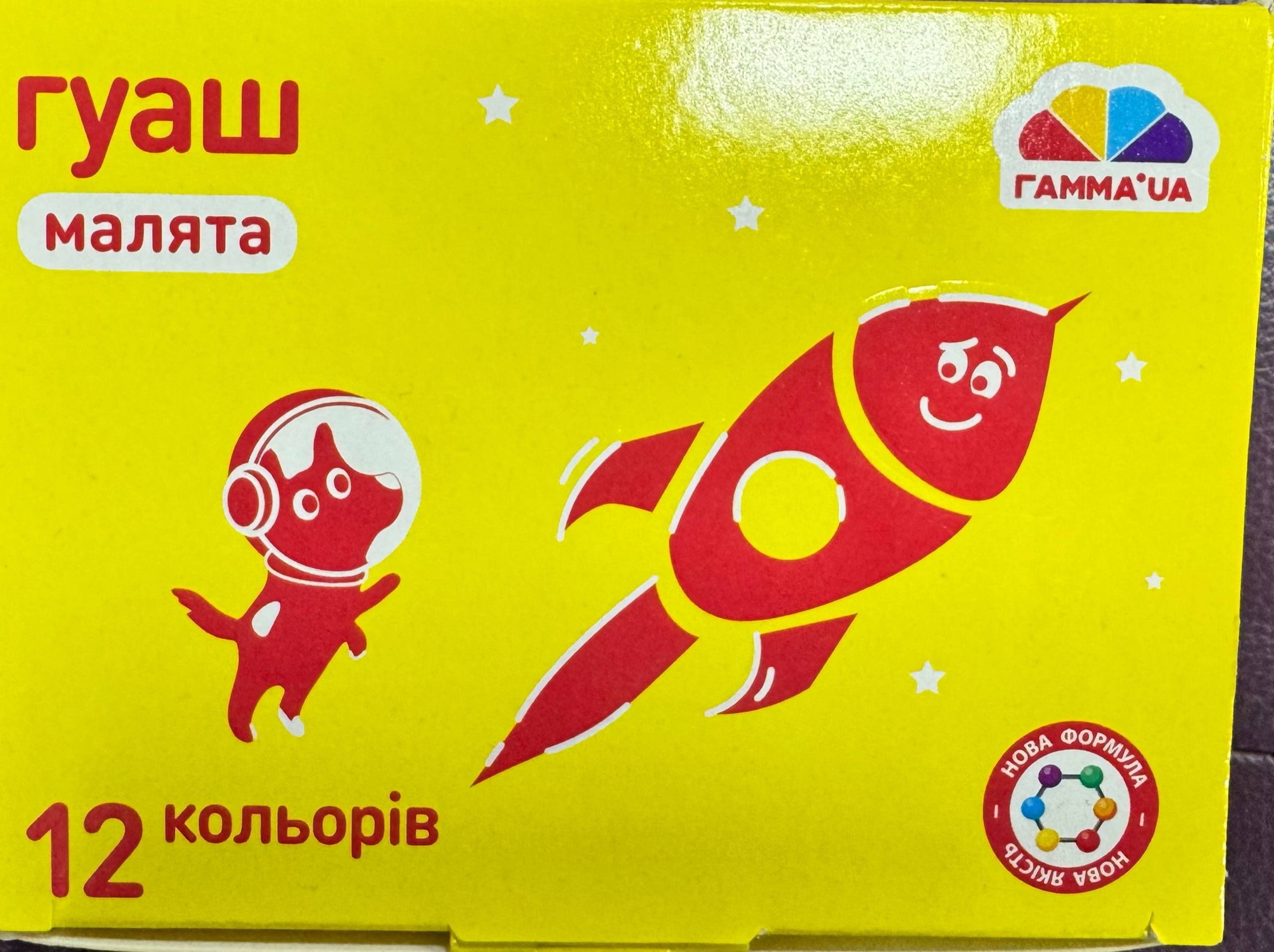 Гуаш малята