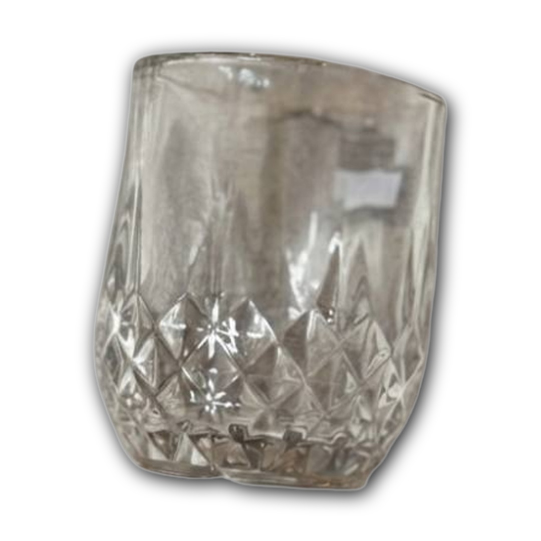 Склянка золота огранка ромбічна 90мл