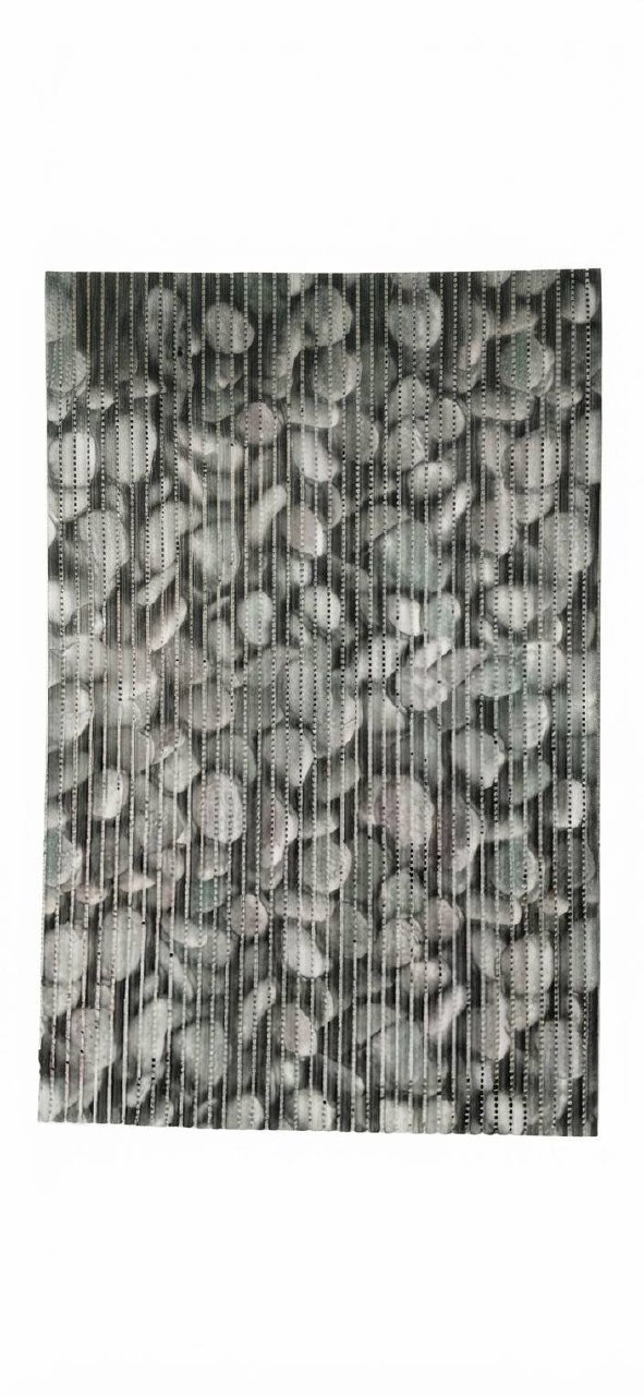 Антислизький килимок 40x65 см з візерунком каміння